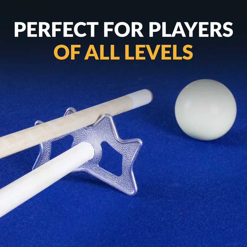 2'54'' Deluxe Black Billiards Accessory Kit